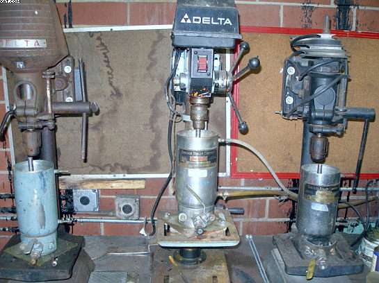 CHICAGO BOILER Media Mills, Model L3J RED HEAD,